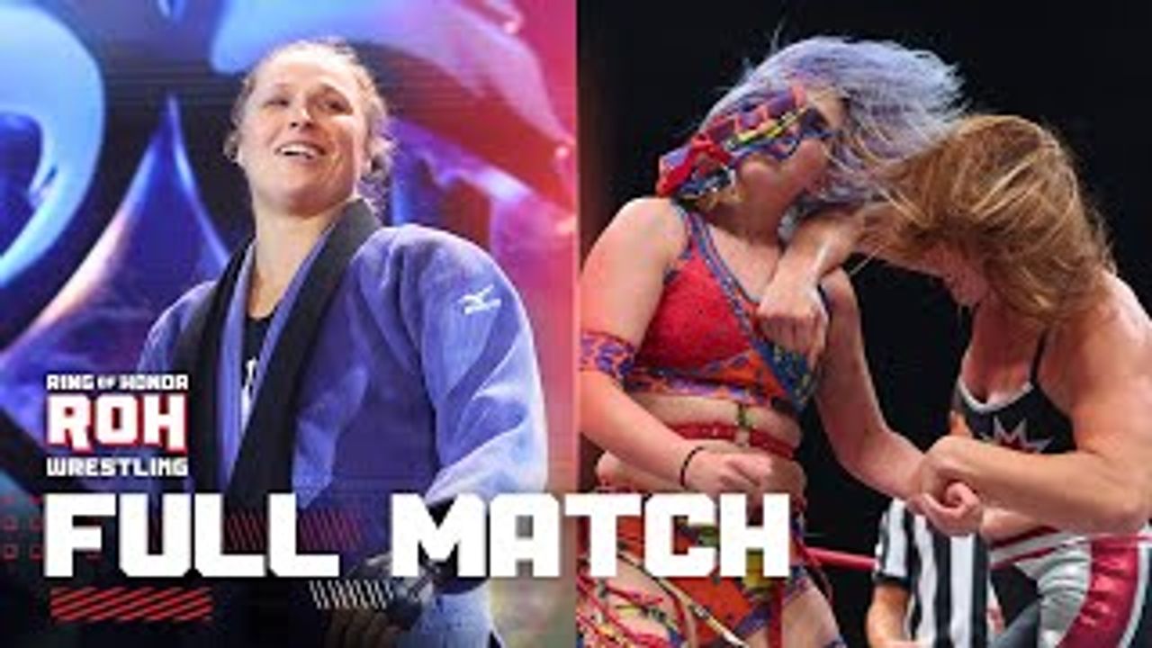 ROH: Ronda Rousey & Marina Shafir vs. Billie Starkz & Athena