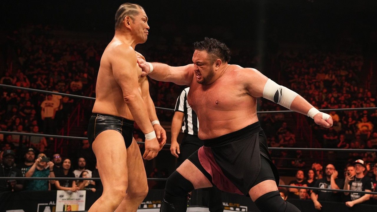 Samoa Joe vs. Minoru Suzuki - April 13, 2022 (ROH TV Title)