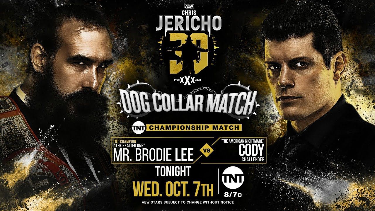 Brodie Lee vs Cody Rhodes (Oct 7, 2020) TNT Title Dog Collar