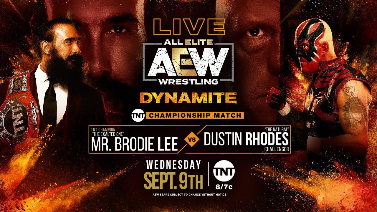 Brodie Lee vs. Dustin Rhodes (Sept 9, 2020) - TNT Title