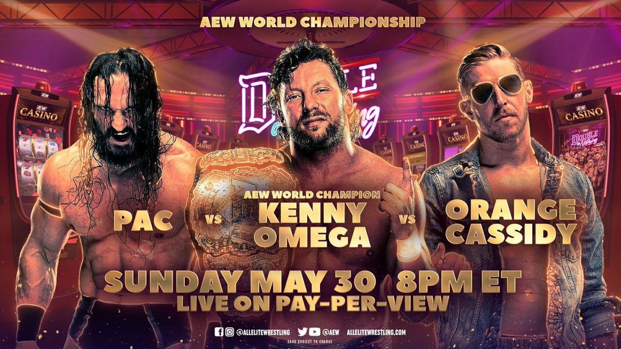 Double or Nothing 2021: Orange Cassidy vs PAC vs Kenny Omega