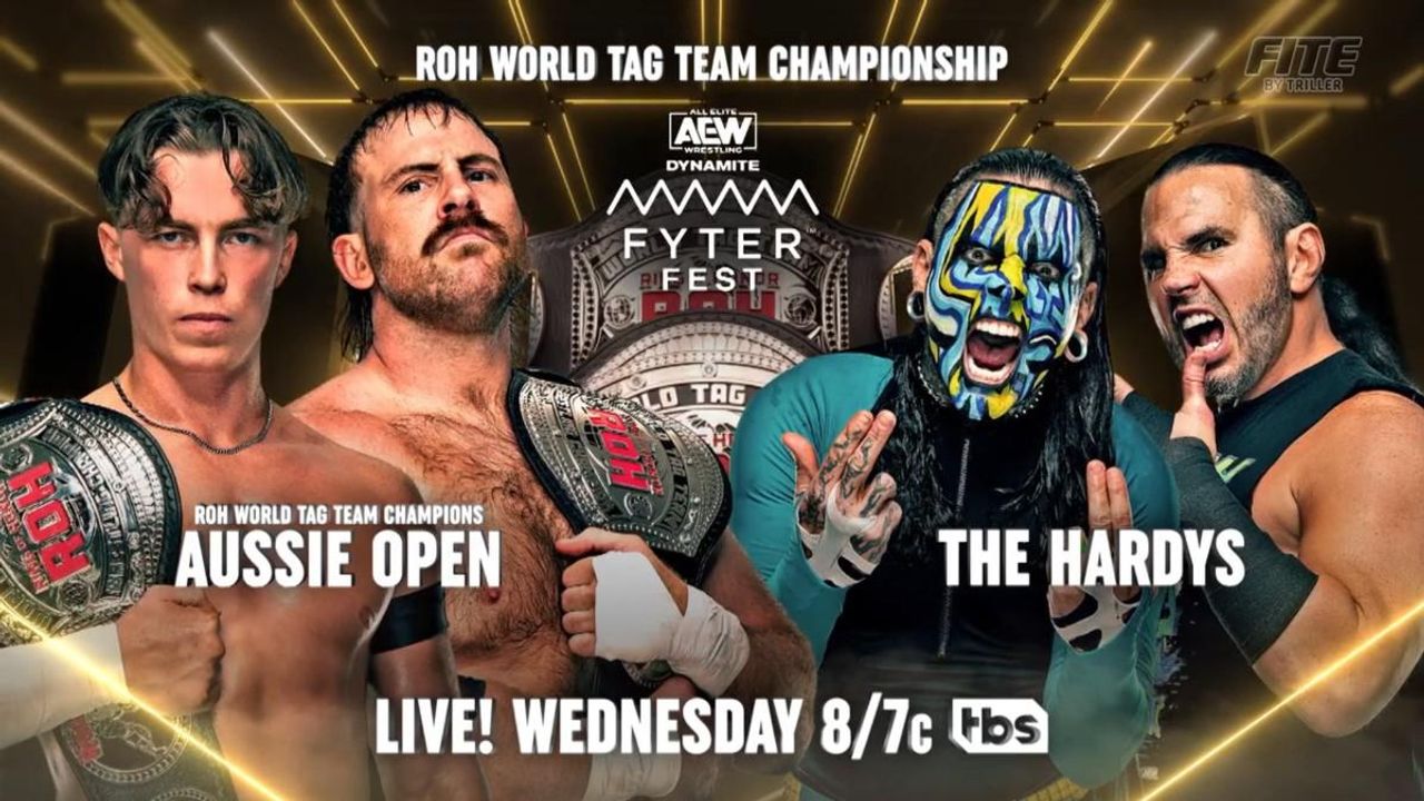 Fyter Fest 2023: Aussie Open vs Jeff & Matt Hardy (ROH Tag)