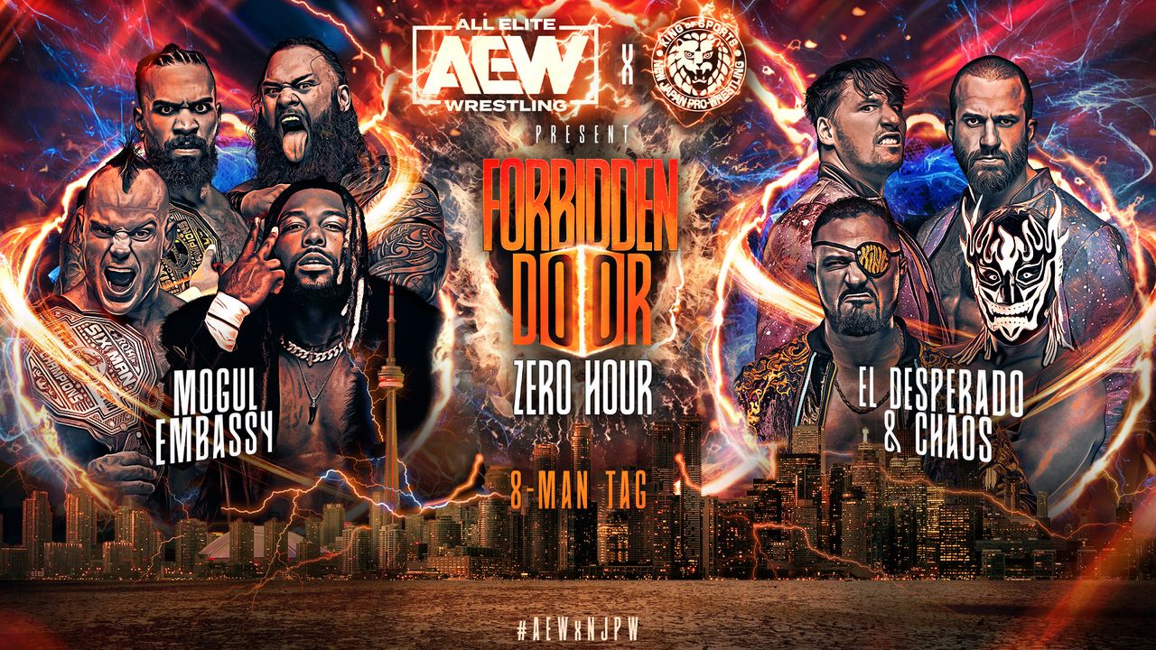 Forbidden Door 2023 - Mogul Embassy vs CHAOS & El Desperado