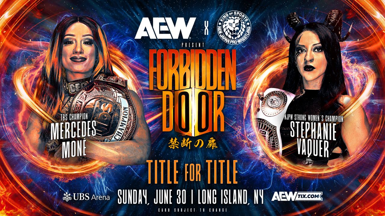 Forbidden Door 2024 - Mercedes Mone vs. Stephanie Vaquer