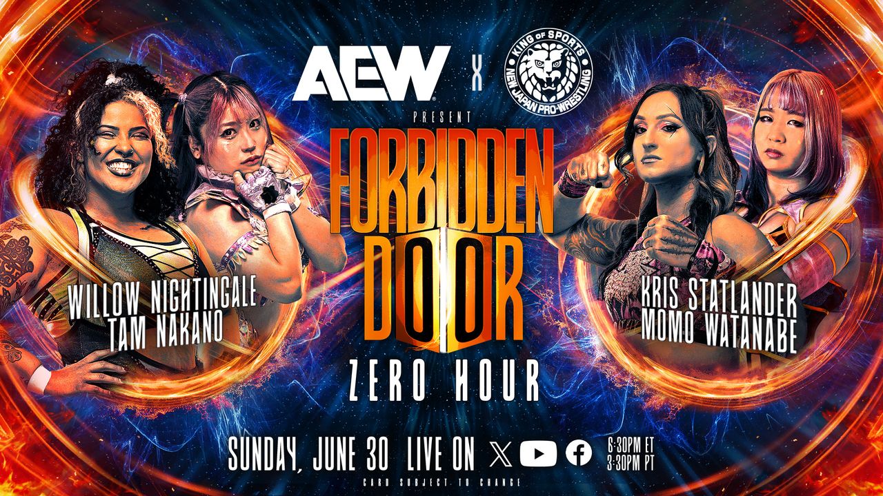 Forbidden Door 2024 - Nakano & Willow vs. Momo & Statlander