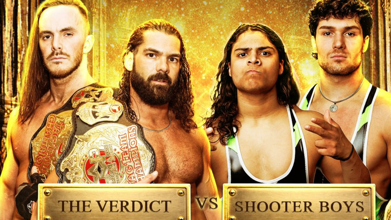 CAP: The Shooter Boys vs. The Verdict (CAP Tag Team Titles)