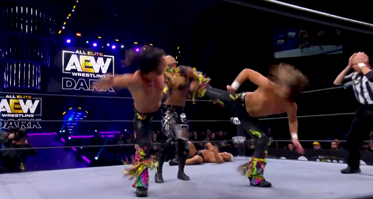 AEW Dark - Ep 7 - 11/19/2019 - Young Bucks vs. STRONGHEARTS