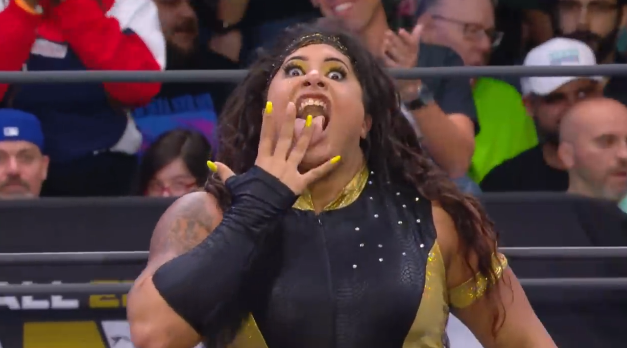 AEW Dark - Ep 17 - Nyla Rose vs. Shanna (Tables Match)