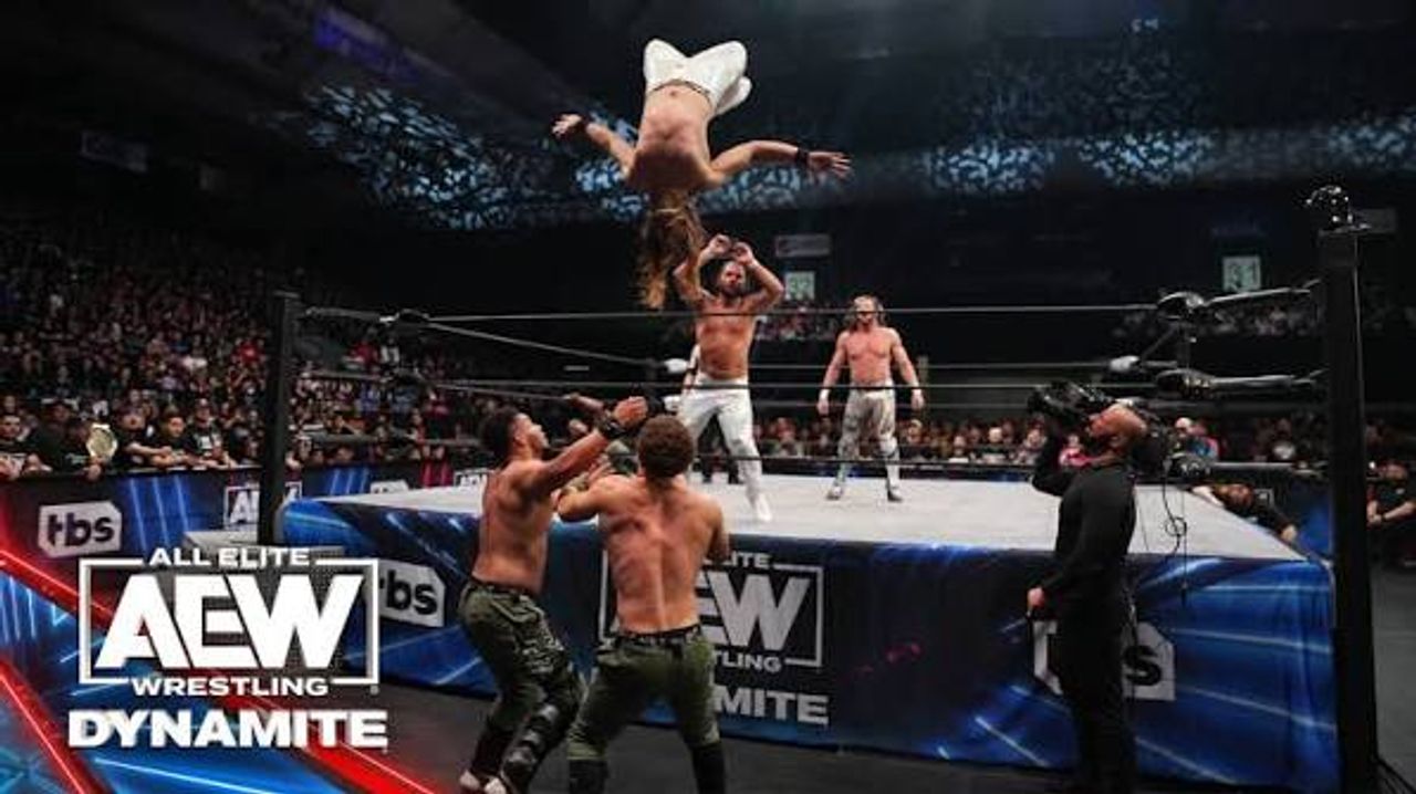AEW World Trios Title: Elite vs. AR Fox/Top Flight (2/8/23)