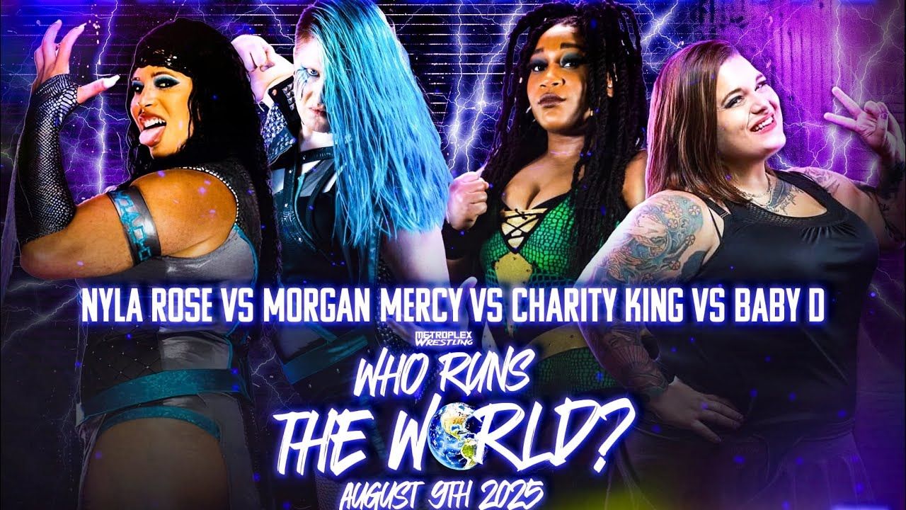 MPX: WrtW - 4way: Nyla Rose/Baby D/Charity King/Morgan Mercy