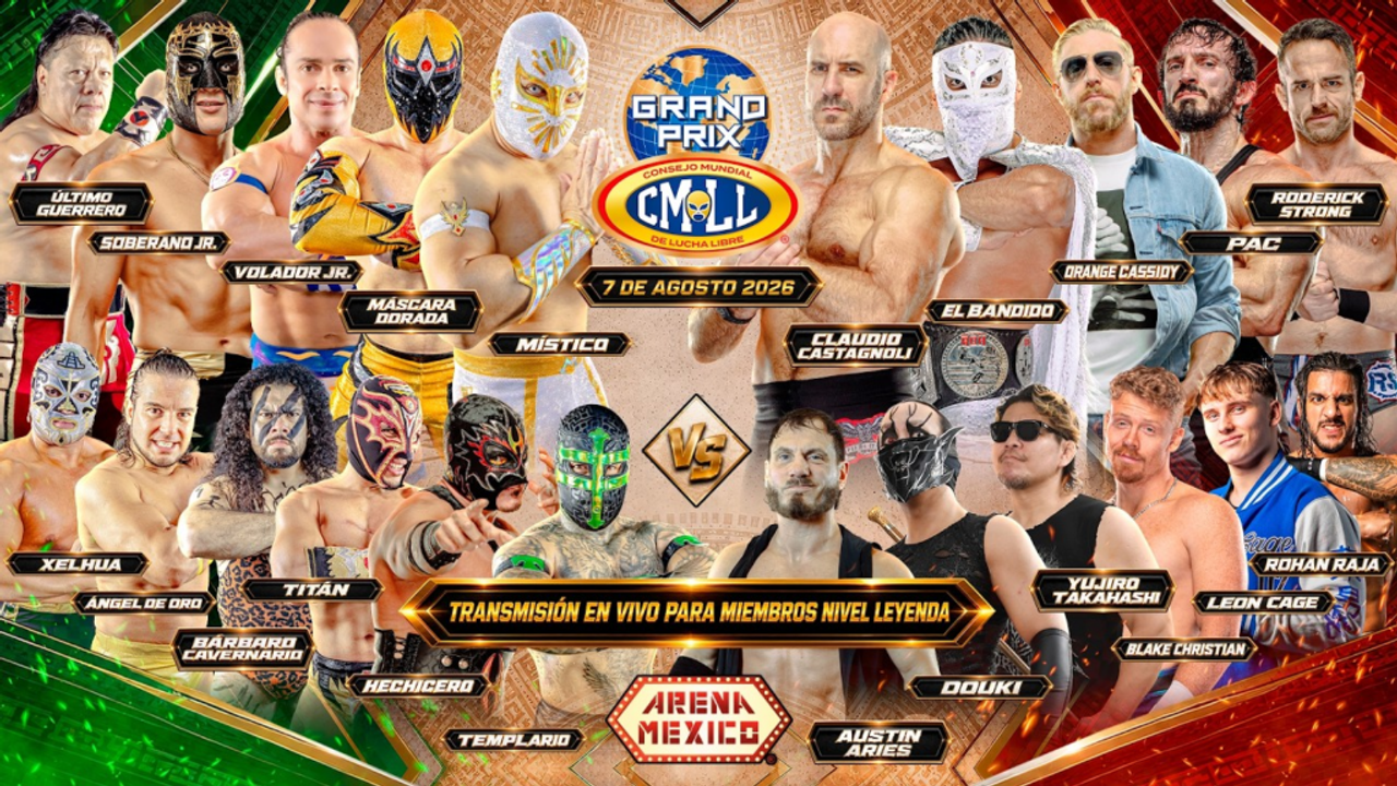 CMLL: Grand Prix International 2026 - 08/07/2026