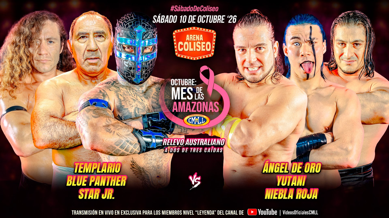 CMLL: Arena Coliseo - 10/10/2026